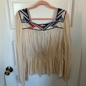 ARIAT Jacquard Chimayo Top